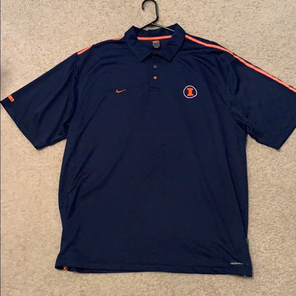University of Illinois Nike Men’s Polo Shirt